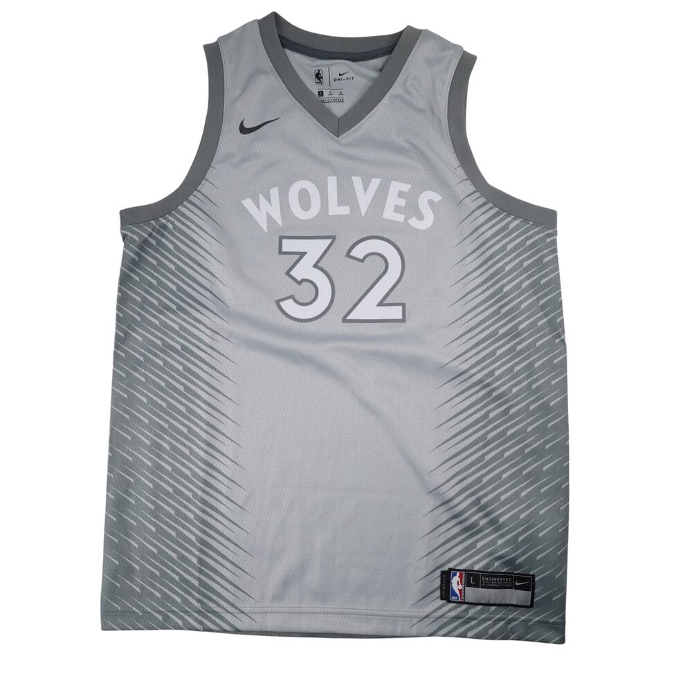 NWT Nike Timber Wolves #32 Karl-Anthony Towns Basketball Jersey